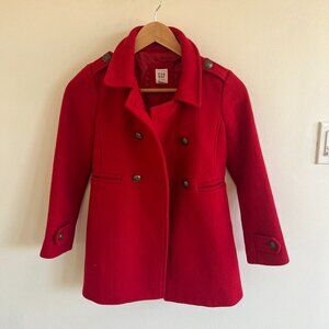 Cherry Red Girls GAP Kids Thick Coat